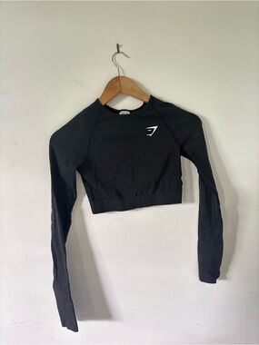 Gymshark vital long-sleeve crop top